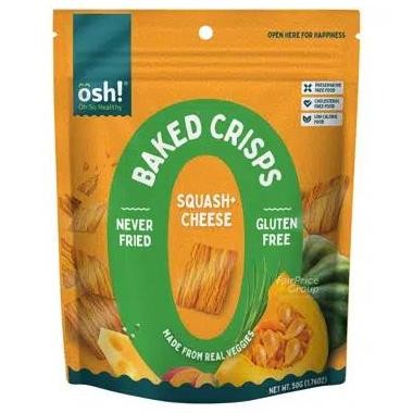 

Oh So Healthy Baked Crisps - Squash Cheese