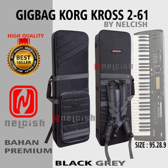baru TAS SOFTCASE GIGBAG KEYBOARD KORG KROSS 2-61