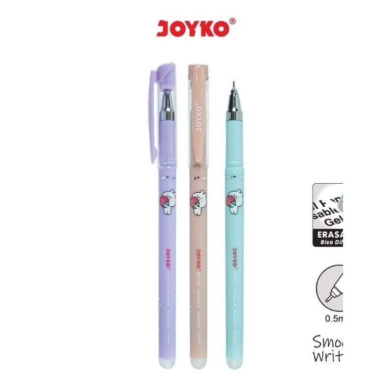 

Pulpen bisa dihapus Joyko GP-333 Shoyko 0.5mm