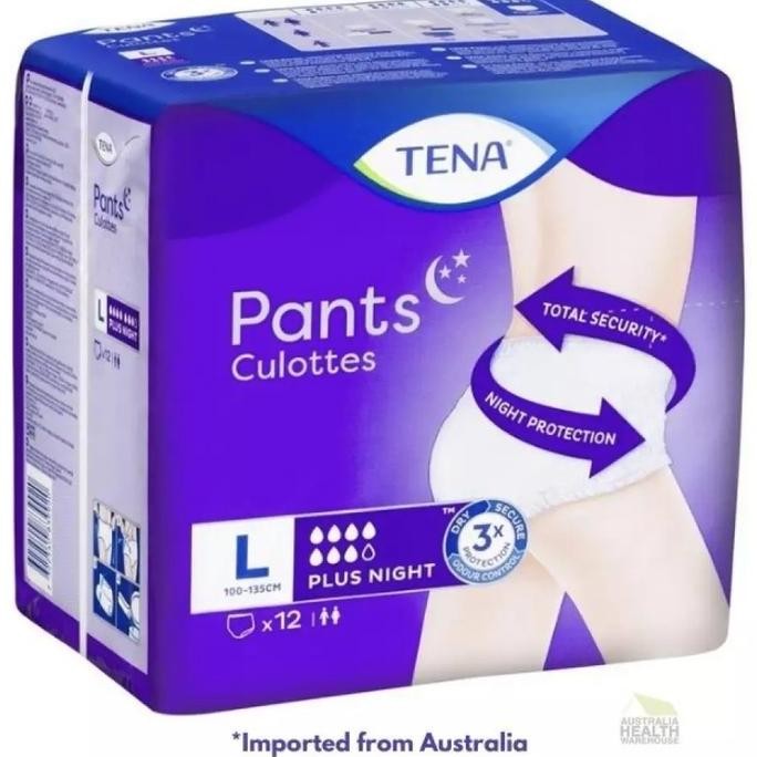 

Tena Night Pants Large 2 Packs x 12s