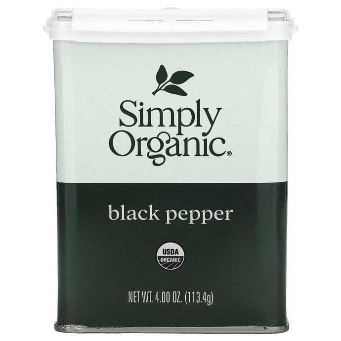 

Simply Organic, Black Pepper, 4 oz (113.4 g)