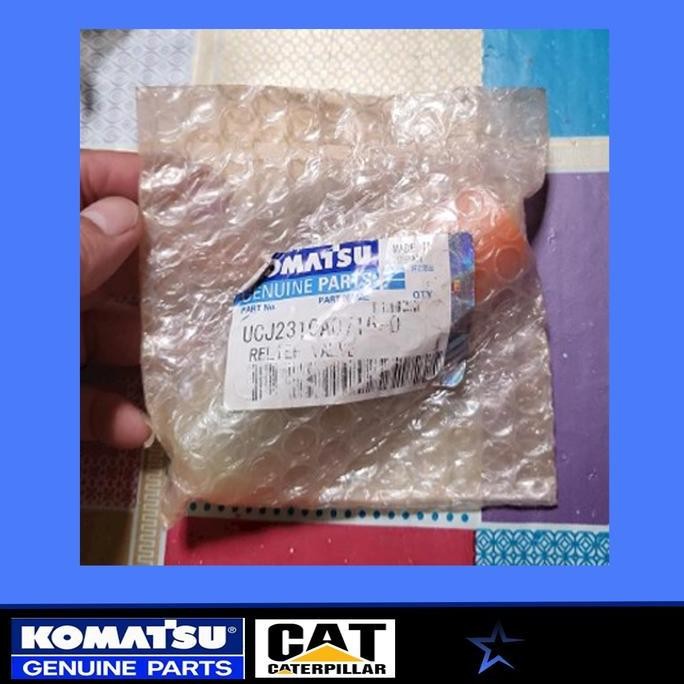 ready KOMATSU RELIEF VALVE UCJ2310A0716-0 GENUINE PART UCJ2310A07160