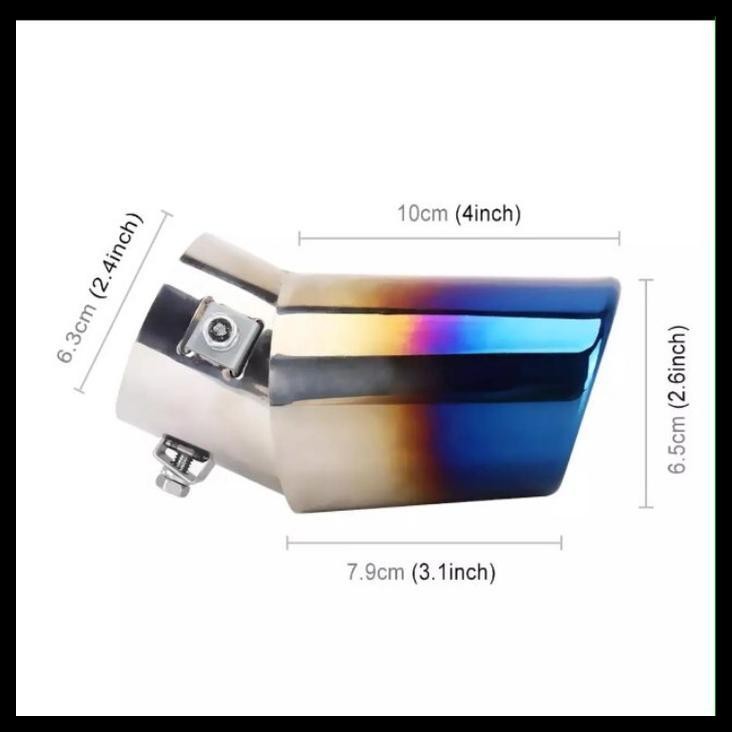 GRATIS ONGKIR MUFFLER BUNTUT KNALPOT RACING PELANGI MOBIL ALL NEW APV /APV ARENA !!