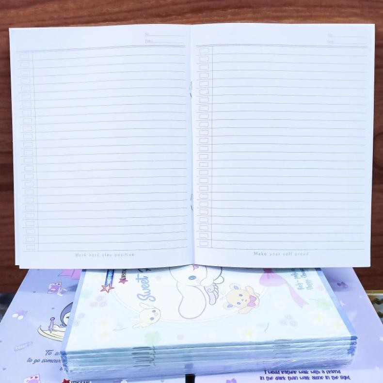 

Buku Tulis Quarto 38 Lembar / Buku Tulis New Star Motif Sanrio & Labuba