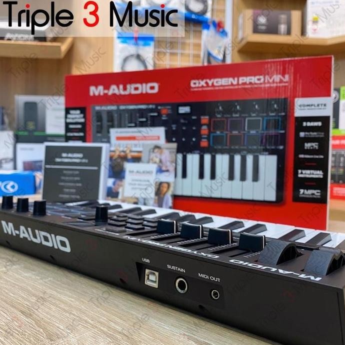 baru M-Audio Oxygen Pro Mini 32 Midi Controller 32 keys