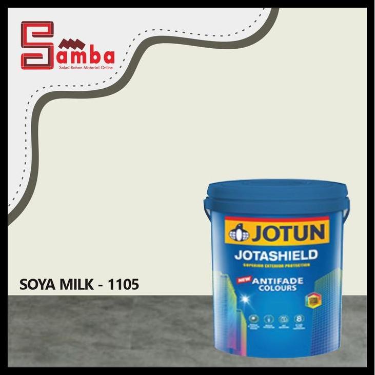 TERMURAH JOTUN 1105 SOYA MILK JOTASHIELD ANTIFADE 2,5 LTR 