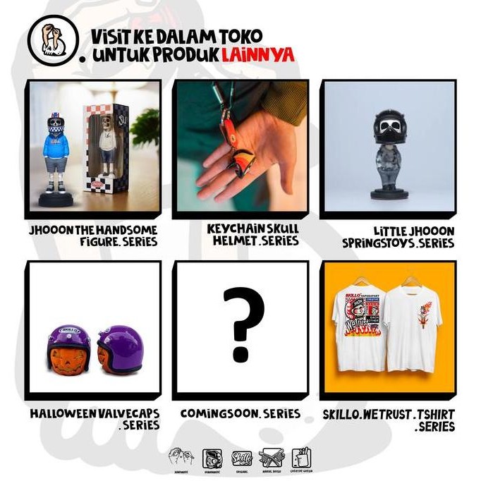 baru SKILLO FIGURE JHON THE HANDSOME / Jhon 1988 YLW