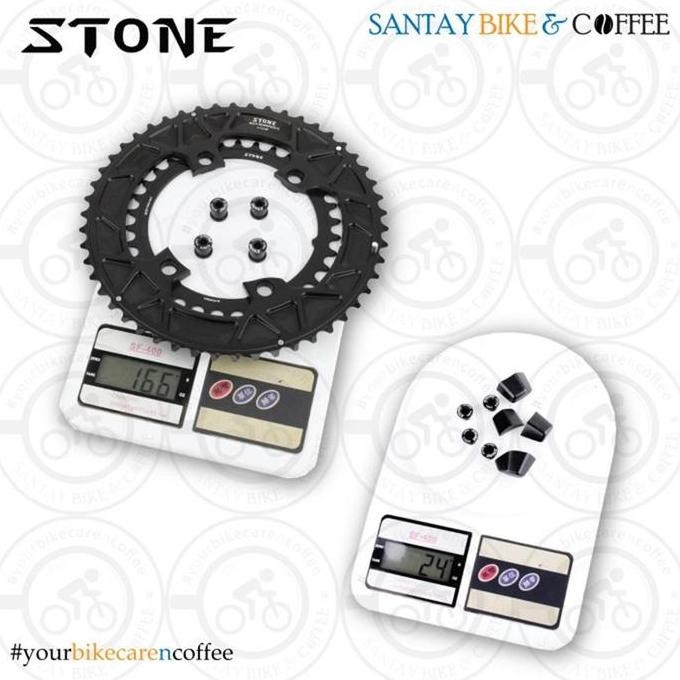 STONE CHAINRING BCD 110 for Shimano 105 R7100 UT R8100 DA R9200