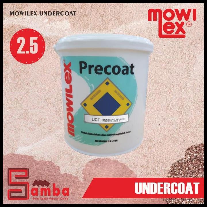 TERMURAH MOWILEX UNDERCOAT 2,5 LTR|ALKALI RESISTING PRIMER | CAT DASAR INTERIOR 