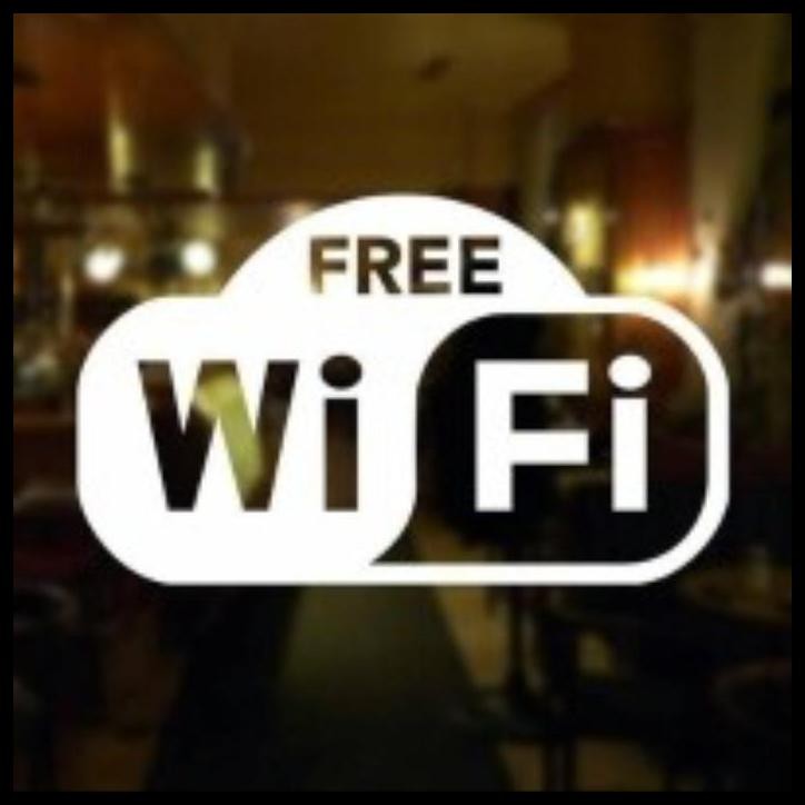 

DISKON SIGN TANDA NAMA TULISAN STIKER WIFI 30CM !!!