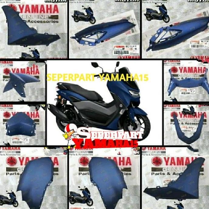PAKET BODY HALUS NMAX ALL NEW NMAX BIRU DOFF ORIGINAL YGP GENUINE