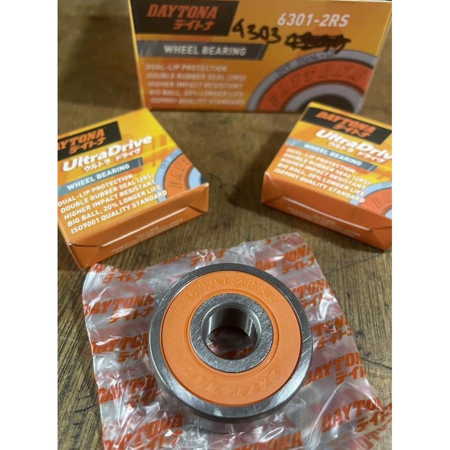 new 2 Pcs BEARING LAHER RODA DEPAN 6301 MEGAPRO / CB 150 / VERZA DAYTONA