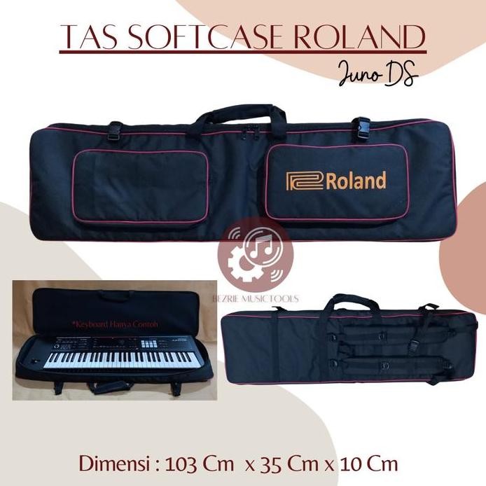 baru Tas Keyboard Synthesizer Roland 61-Key Gigbag keyboard Roland