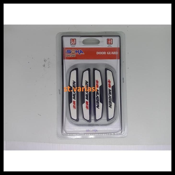 TERMURAH DOOR GUARD PELINDUNG PINTU MUGEN HITAM MOBIL CRV 