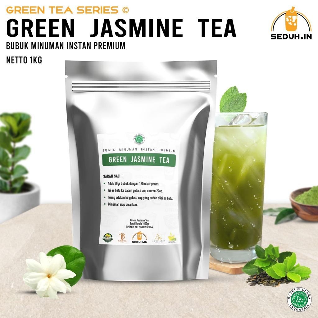 

FM Green Jasmine Tea-Teh Hijau 1KG / Bubuk Minuman