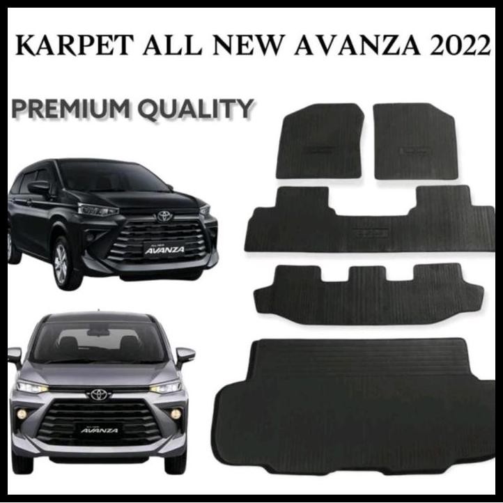 DISKON KARPET MOBIL ALL NEW AVANZA 2022-2024 FULL SET KARPET MOBIL KHUSUS MOB 