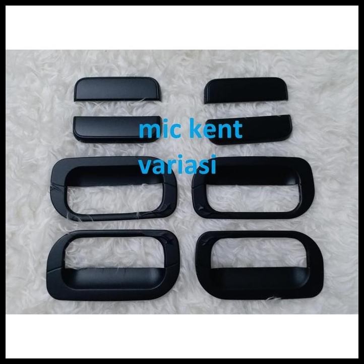 DISKON PAKET OUTER HANDLE COVER MOBIL AVANZA XENIA 2005-2011 HITAM DOP JSL 