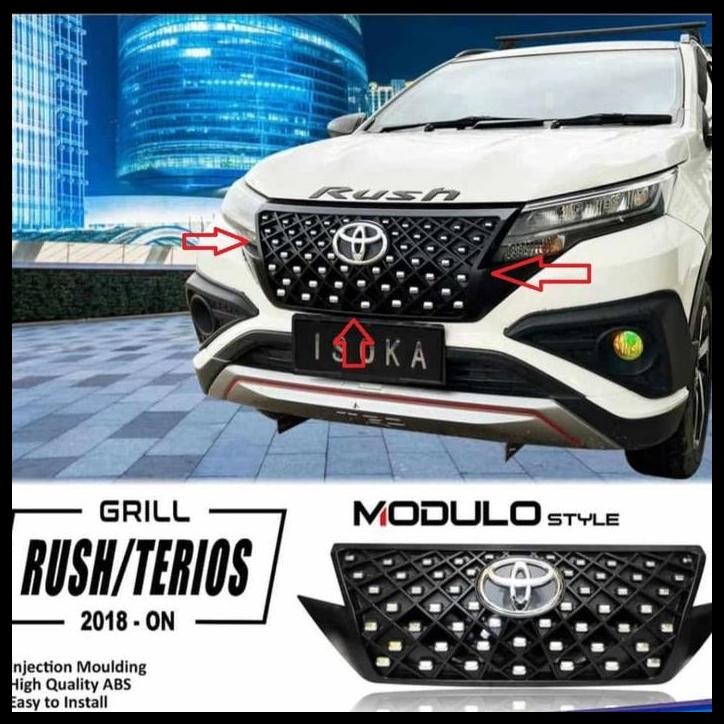 TERBARU GRILL DEPAN BUMPER RUSH TERIOS 2018 UP 