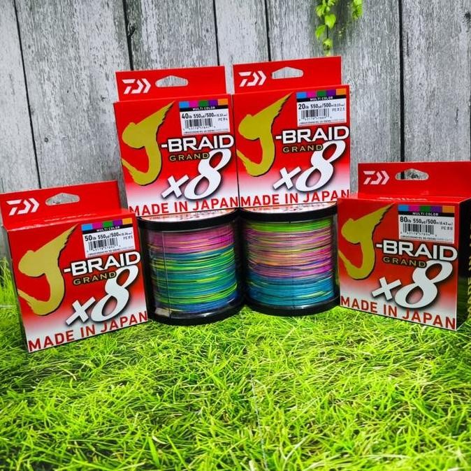 SENAR PE DAIWA JBRAID GRAND X8 500M | 500 YDS | PILIH UKURAN