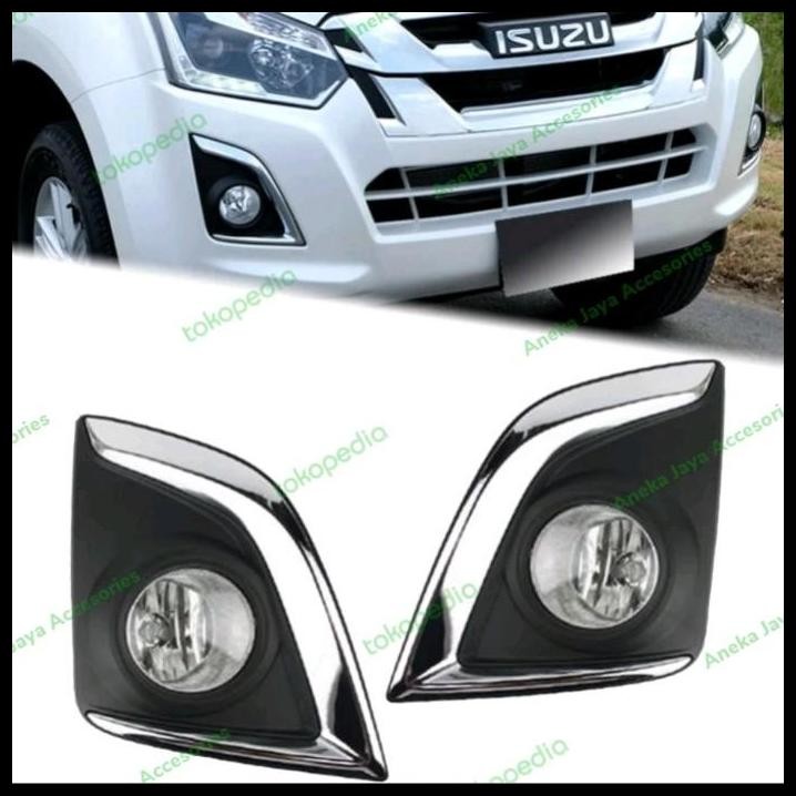 HOT DEAL FOG LAMP ISUZU DMAX 2016 - 2020 - LAMPU BUMPER DMAX - LAMPU KABUT DMAX 