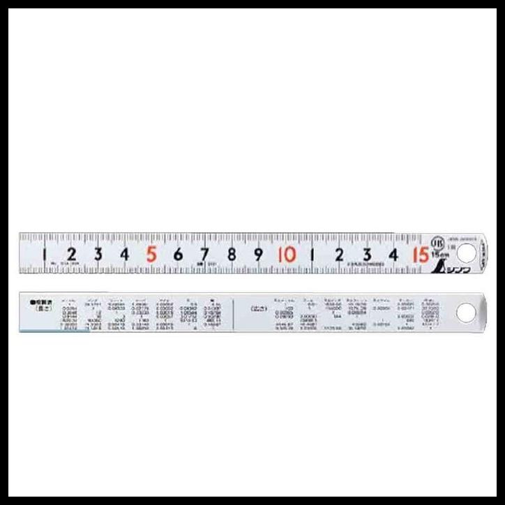 

TERMURAH SHINWA STAINLESS STEEL RULES PICKUP 150 MM JIS-13131 !!!!!!