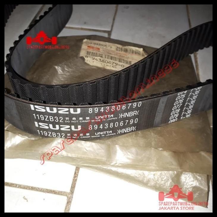 TERBARU TIMING BELT SABUK MESIN ISUZU TROOPER DIESEL ASLI 