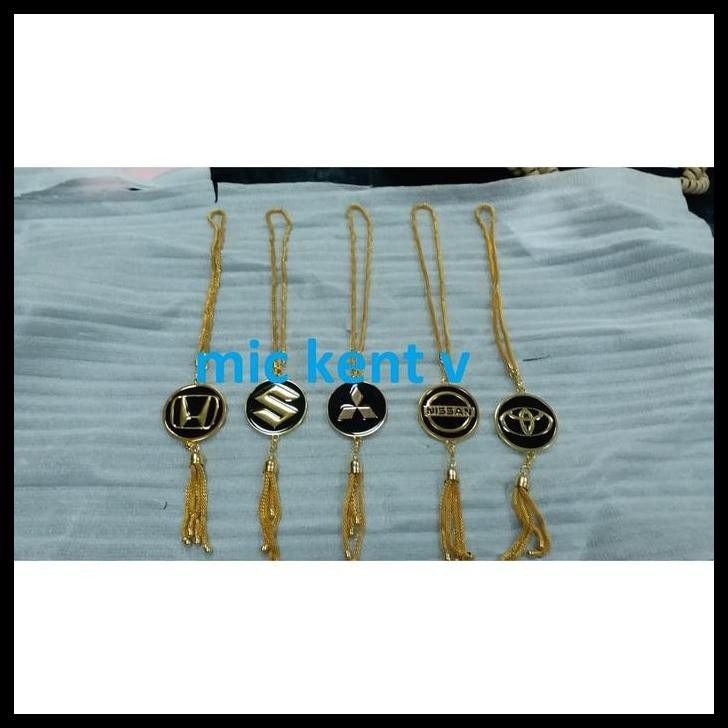 DISKON GANTUNGAN KACA SPION LOGO MITSUBISHI MOBIL UNIVERSAL 