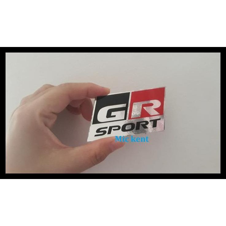 BEST DEAL EMBLEM STIKER GR SPORT RUSH RAIZE AGYA FORTUNER 2021 