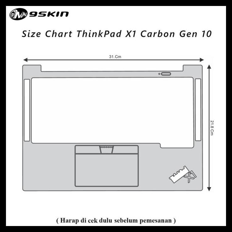 BEST DEAL SKIN PROTECTOR LENOVO THINKPAD X1 CARBON GEN 10 3M CARBON