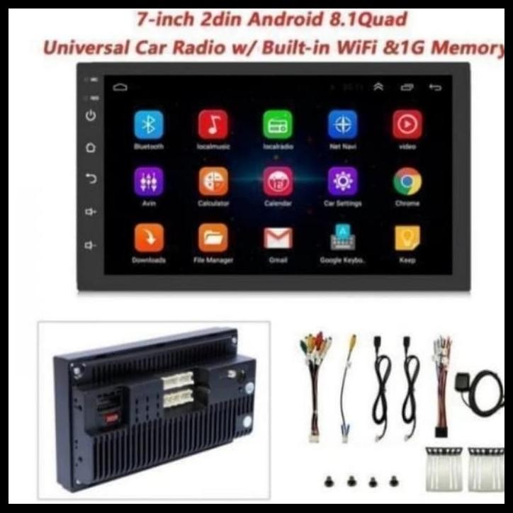 TERMURAH HEAD UNIT DOUBLE DIN 7" INCH TAPE MOBIL HONDA MOBILIO ANDROID GPS 