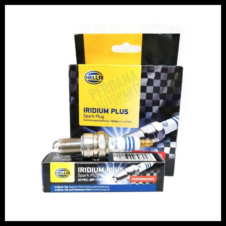 DISKON BUSI BMW E34 520I 1988-1990 ASLI HELLA IRIDIUM PLUS 