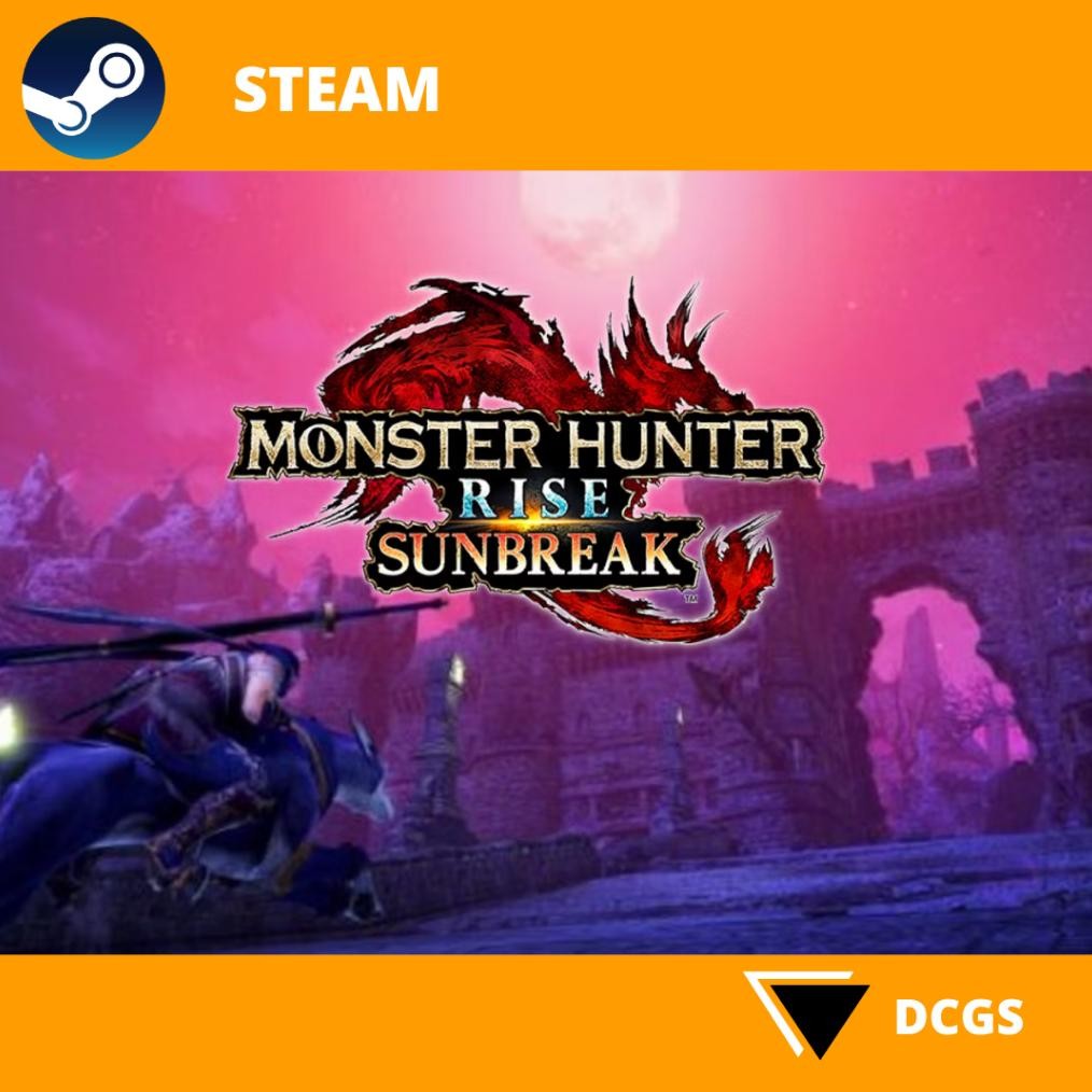 NEW Monster Hunter Rise Sunbreak DLC - Steam PC Game Original [terbaik][terlaris]