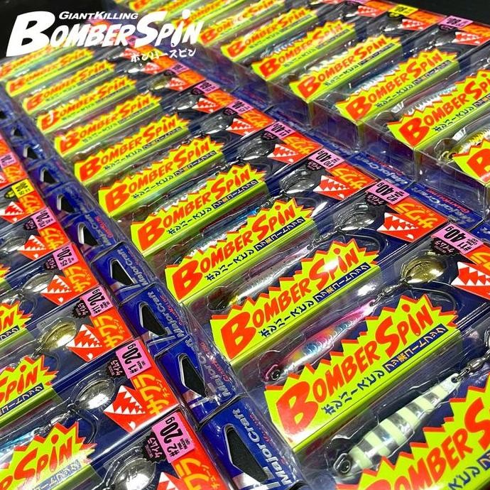 MajorCraft Metal Jig Giant Killing Bomber Spin