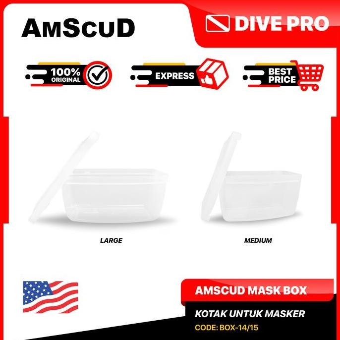 Box Amscud For Mask / Kotak Masker