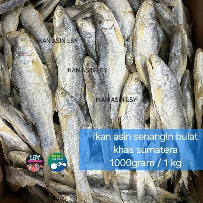 

ikan asin senangin bulat khas sumatera 1000gram / 1 kg