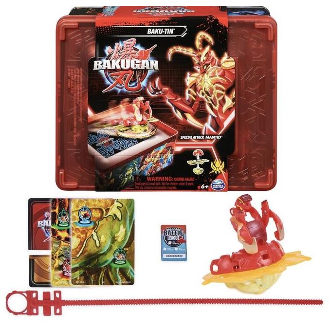 

Bakugan Baku-tin with Special Attack Mantid