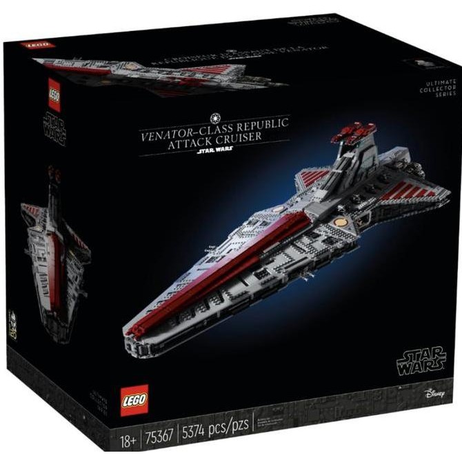 

LEGO Star Wars 75367 Venator-Class Republic Attack Cruiser UCS