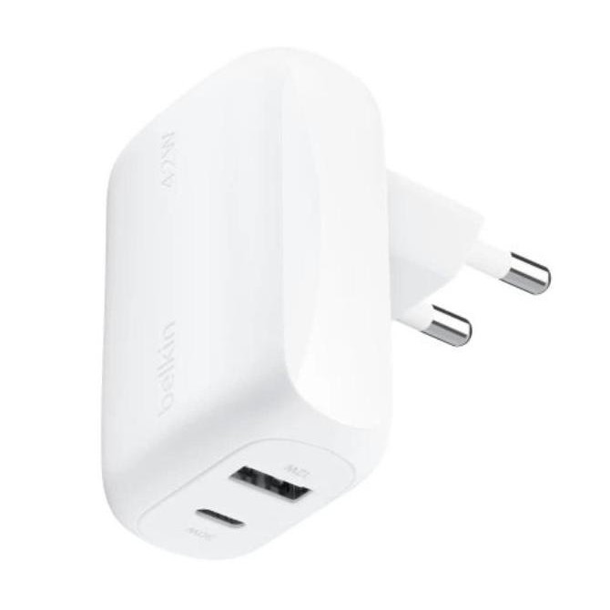 

Belkin Boost Charge Dual Wall Charger 42W ORIGINAL BRAND NEW IN BOX