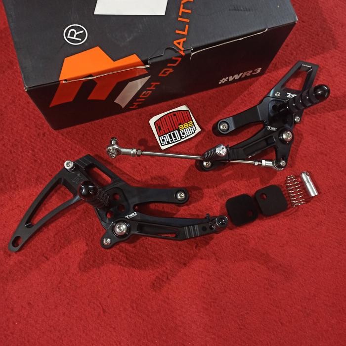 Footstep Step Underbone Racing WR3 Yamaha R15 V3 MT15 MT-15 XSR 155