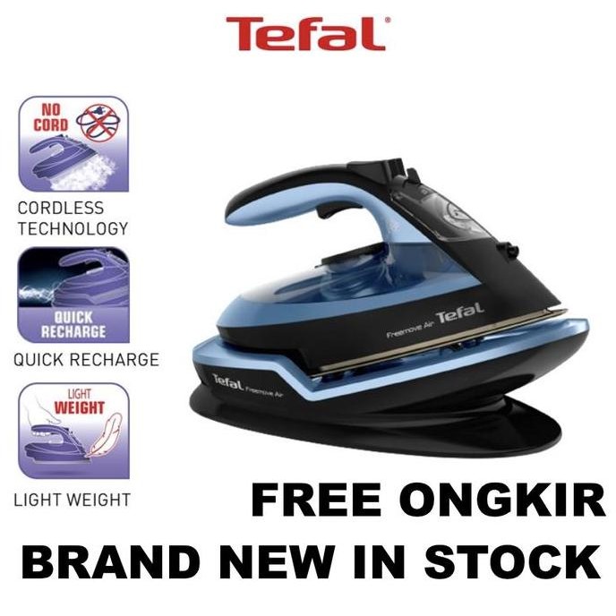 

Tefal Freemove Air Steam Iron Setrika Uap Tefal FV6551