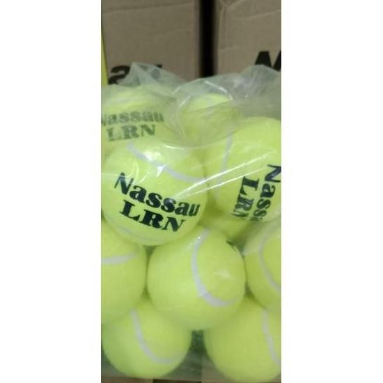 Bola Tenis NASSAU TRAINING/bola tenis Latihan NASSAU isi 72 ember ORI