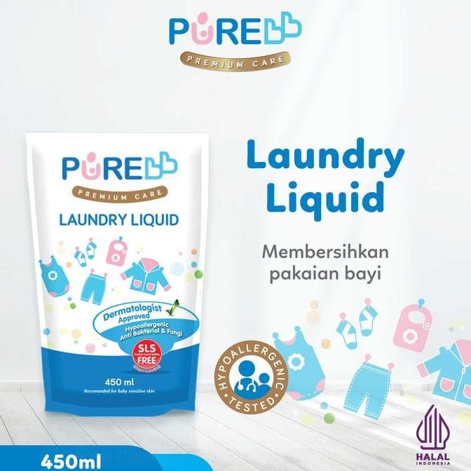 Terlaris PUREBB LAUNDRY LIQUID REFILL HYPOALLERGENIC PROVEN SALE