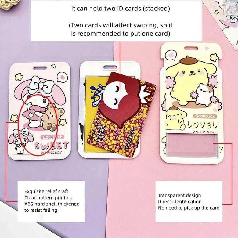 

HM35 Lanyard ID Card Gantungan Holder Kartu ID Name Tag Kantor Gantungan Kunci Lanyard Yoyo