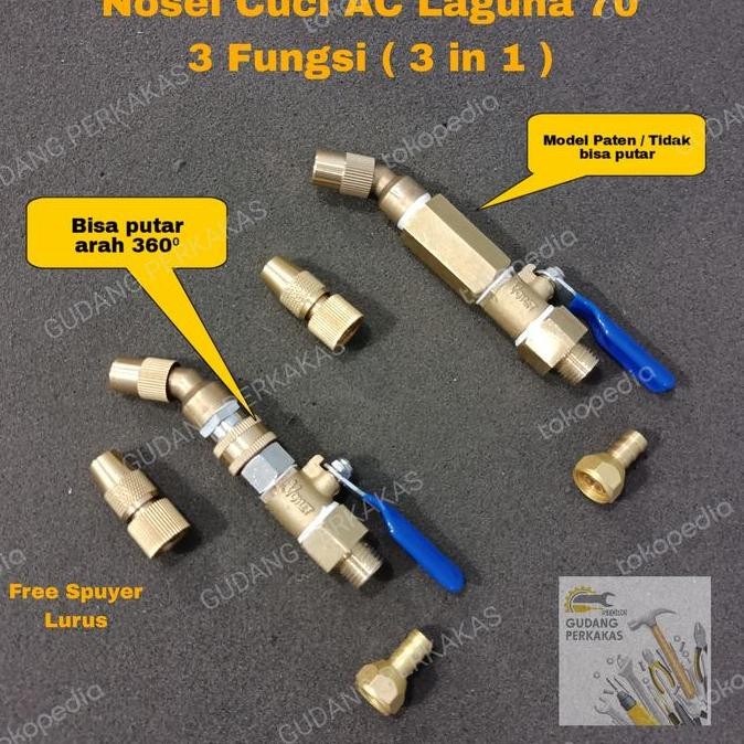 Nosel Cuci Ac Universal - Lakoni Laguna70 Pompa Dc Jet Washer Cleaner