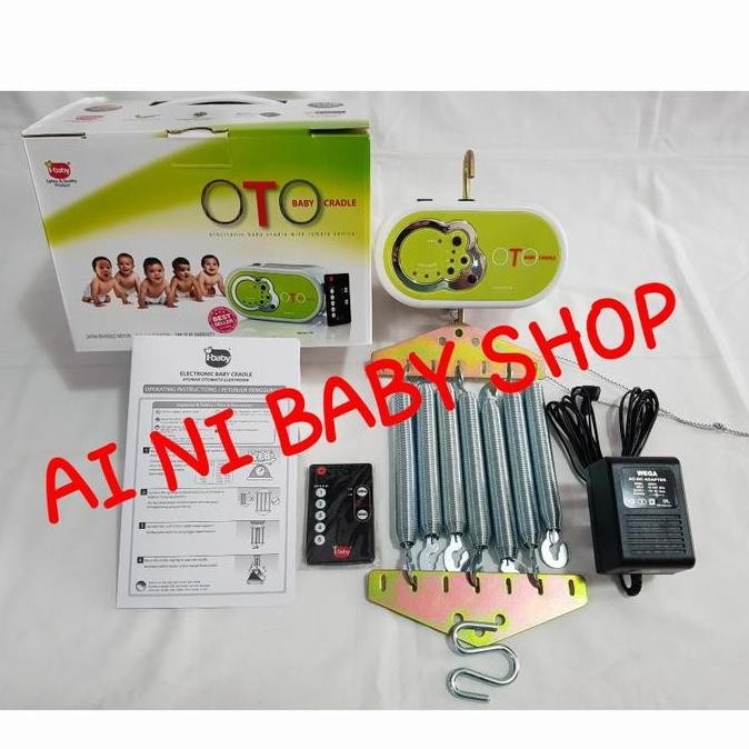 Paket Ayunan Bayi Elektrik Portable Oto (Timer + Musik + Remote) murah