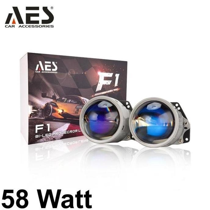 Lampu LED Mobil AES Biled F1 3 Inch Bluefirm Dual Chip Emitter - Car