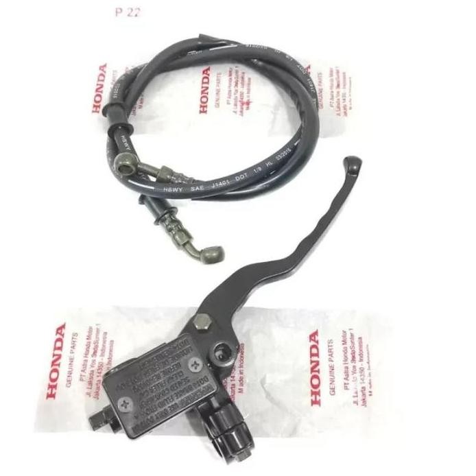 Master rem set + selang rem depan honda gl pro, gl max, gl pro neotec