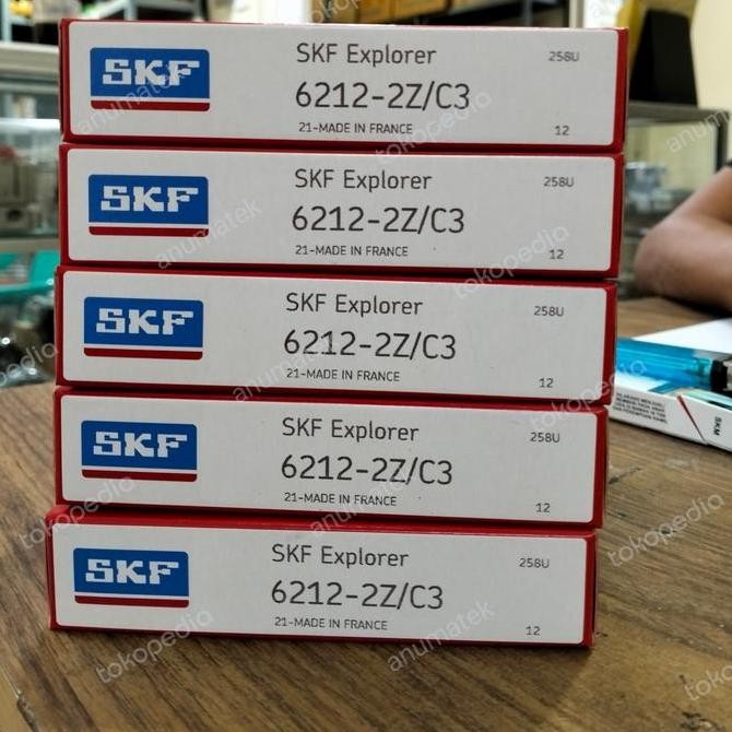 Bearing SKF 6212 ZZ/C3 6212 ZZ C3 6212ZZC3 Made In France Laher SKF