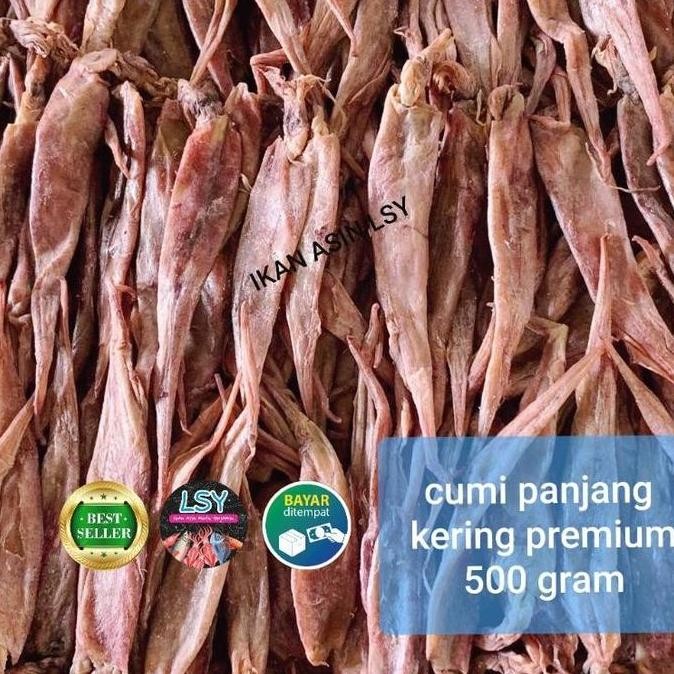 

ikan asin cumi panjang super 500gr