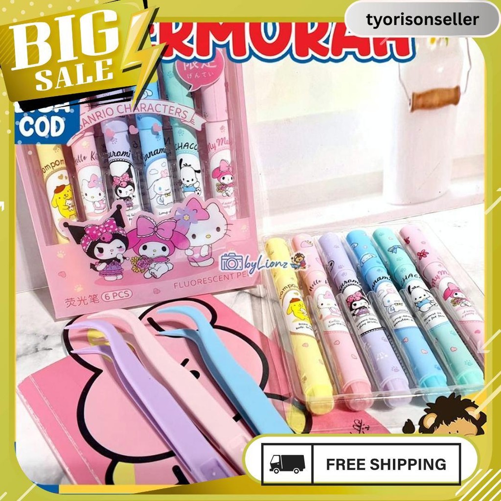 

Fluorescent Pen Stabilo Sanlio Series Siap Kirim